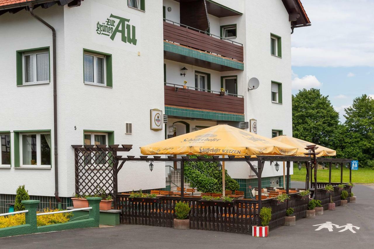 Pension Gruene Au Hasselroth Exterior foto